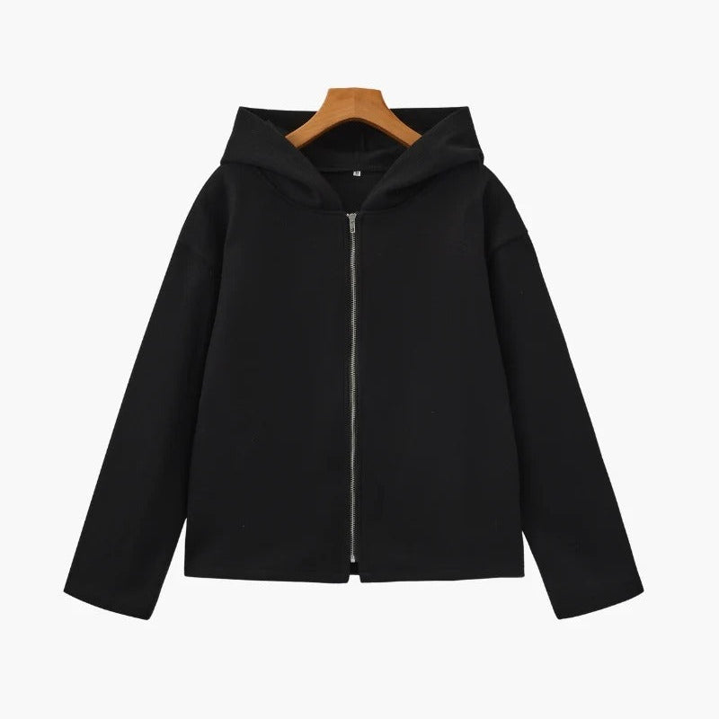 Manteau Zippé en Laine
