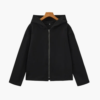 Manteau Zippé en Laine